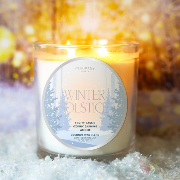 Fragrant Jewels Winter Solstice Candle & Bath Bomb set - Picture 6 of 6